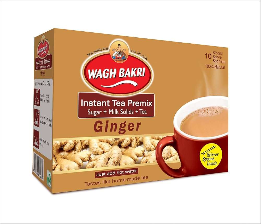 Wagh Bakri Instant Tea Premix Elaichiginger & Masala Combo Pack - Image 3