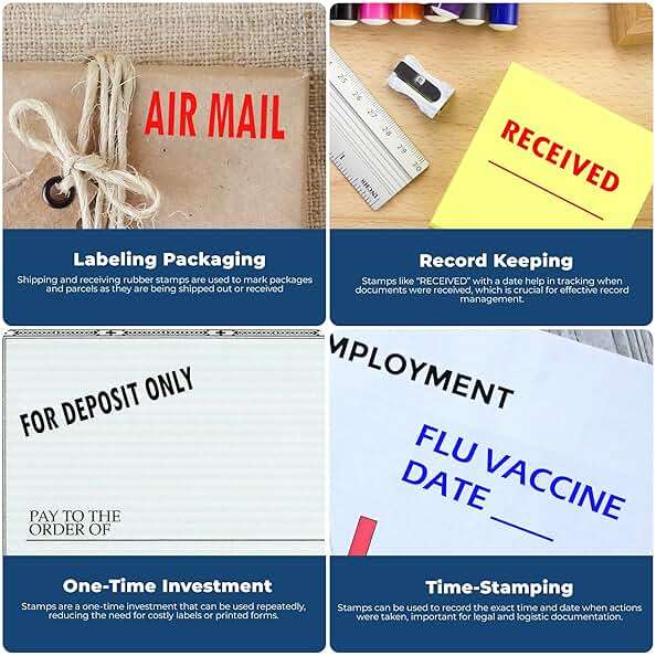 Office Stamp - Large Pre-Inked Cancelled Stamp with Vibrant Red Ink, Ideal for Relationship Managers, 7/8 x 2-1/4 Size, Quality and Durable, Ideal for Efficient Document Management and Office Use - Image 6