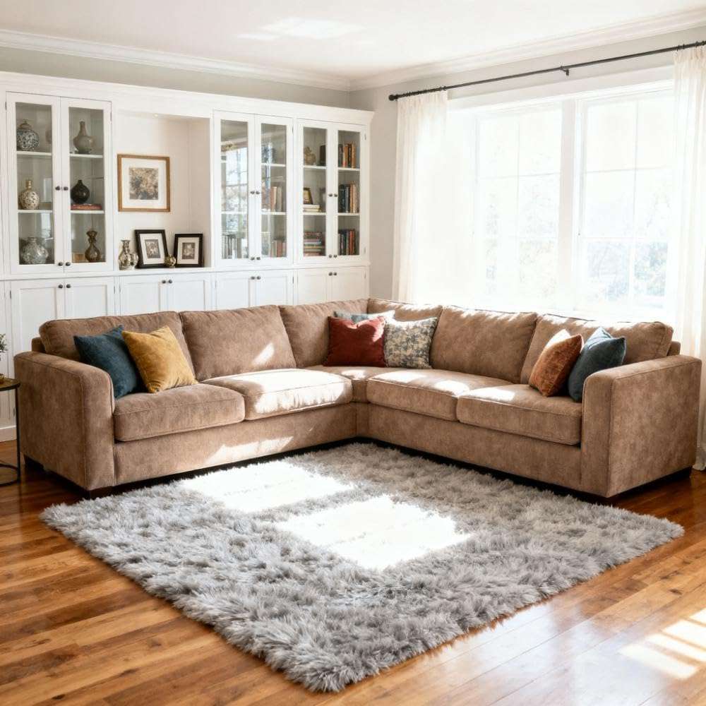 LazyMe Universal Sectional Sofa Interlocking Sofa Connector Bracket with Hardware- 2 Sets, 4 Piece - Image 2