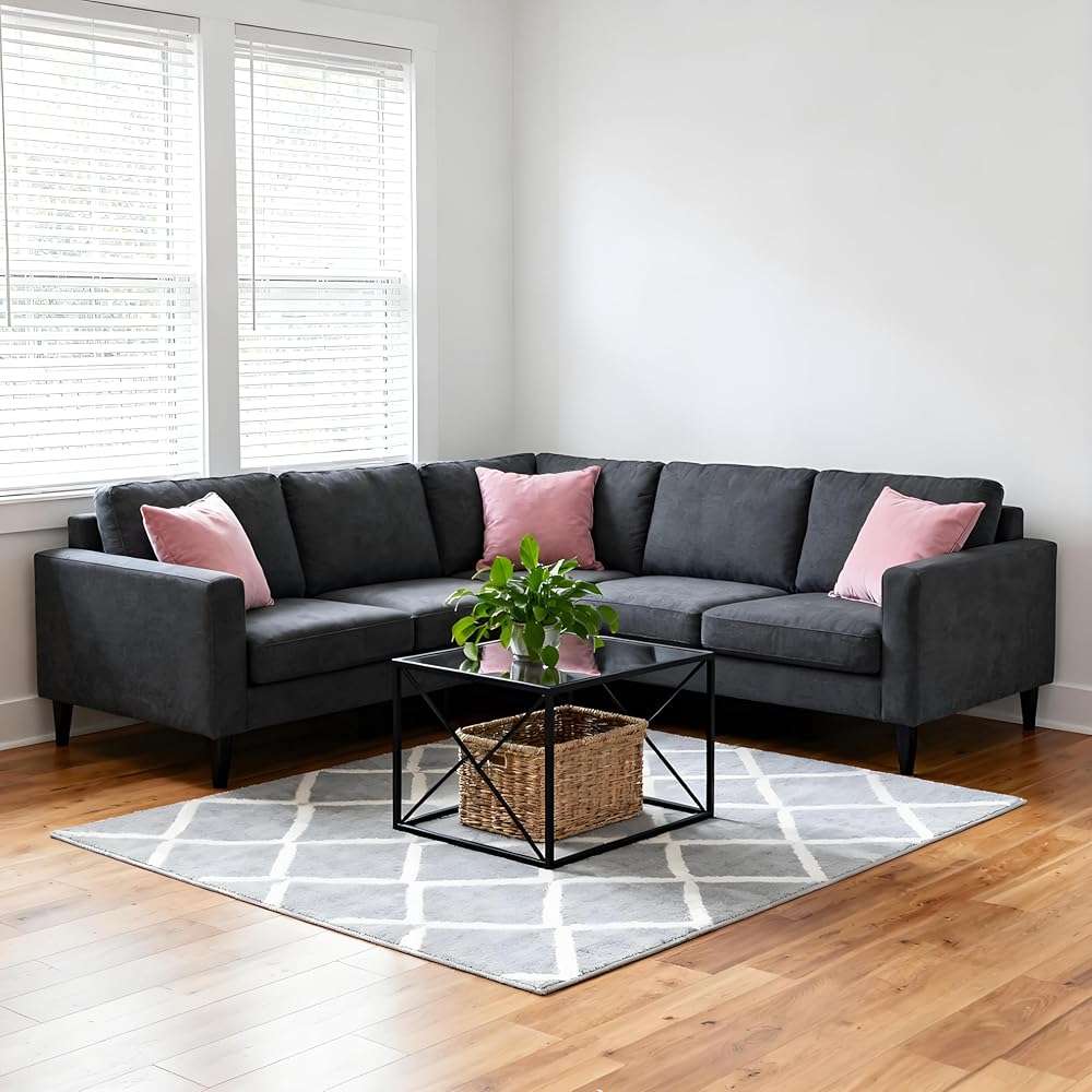 LazyMe Universal Sectional Sofa Interlocking Sofa Connector Bracket with Hardware- 2 Sets, 4 Piece - Image 7