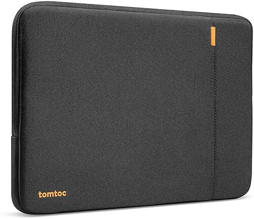 tomtoc 360° Protective Laptop Sleeve for 15-inch New MacBook Air M5/A3448 (2026), M4/A3241, M3/A3114, M2/A2941, Water-Resistant Laptop Case Fits 15-inch MacBook Pro A1990 A1707 & Surface Laptop AI PC - Image 1