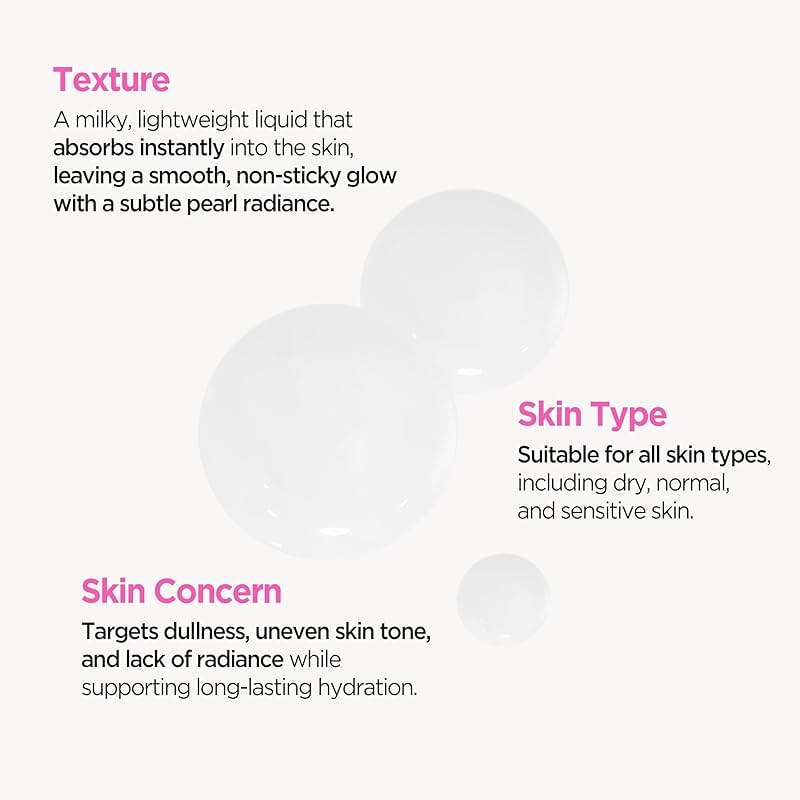 KLAVUU Hydrating Milky Toner with Pearl & Niacinamide – Facial Toner for Skin Glow, Wrinkle Care & Moisture Balance, Korean Skincare (4.76oz) - Image 7