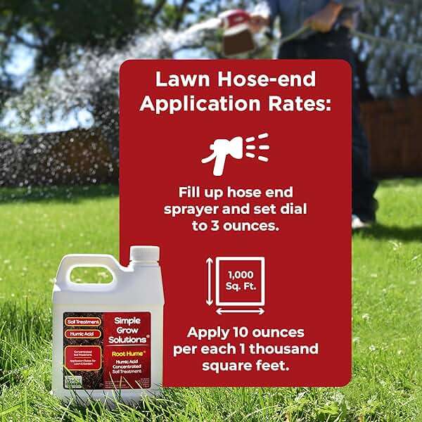 Raw Organic Soil Conditioner- Root Hume- Simple Grow Solutions- Natural Plant & Lawn Treatment- Nutrient Food Enhancer- Concentrated Liquid Humic - Grass, Tomatoes, Citrus, Flowers, Vegetables - Image 8
