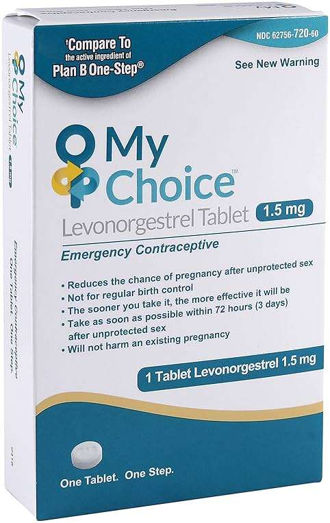 Ohm My Choice Emergency Contraceptive Pill. A Safe and Effective Way to Lower Your Chances to get Pregnant After unprotected Sex. Active Ingredient Levonorgestrel Tablet 1.5mg - Image 1
