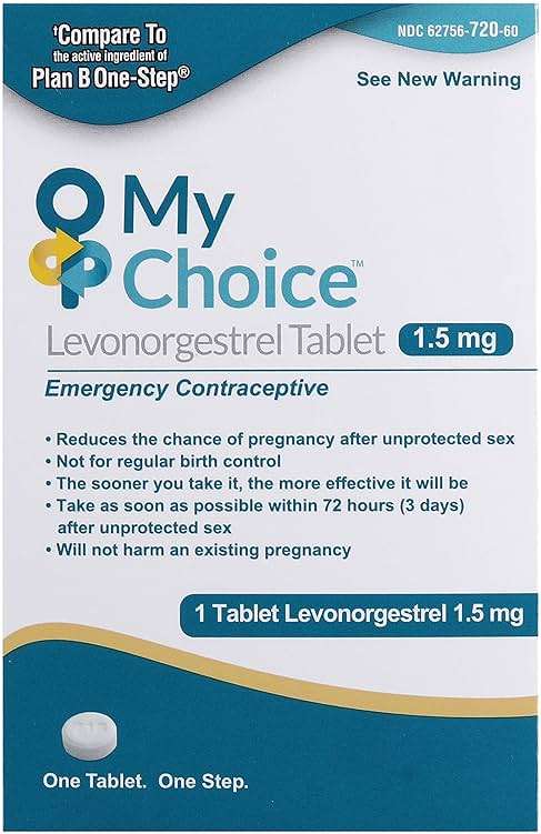 Ohm My Choice Emergency Contraceptive Pill. A Safe and Effective Way to Lower Your Chances to get Pregnant After unprotected Sex. Active Ingredient Levonorgestrel Tablet 1.5mg - Image 2