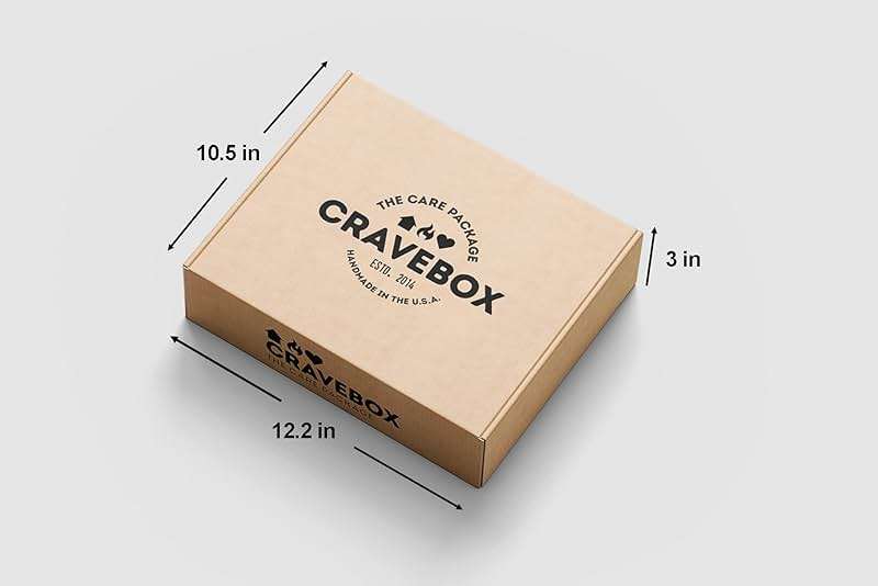 CRAVEBOX Snacks Box Variety Pack Care Package (45 Count) Father's Day Treats Gift Basket Adults Kids Grandkids Guys Girls Women Men Boyfriend Birthday Cookies Chips College Student Office School - Image 2