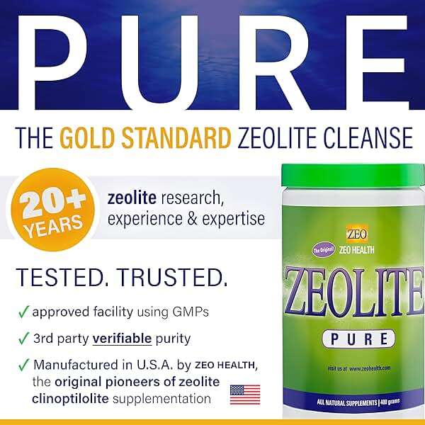 Zeolite Pure | Full Body Detox Cleanse for Women, Men, Adults | Supports Energy, Gut Health, Mental Clarity, & Optimal Inflammation Response | The Original Zeolite Powder (400 Servings) - Image 2