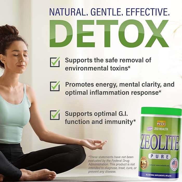 Zeolite Pure | Full Body Detox Cleanse for Women, Men, Adults | Supports Energy, Gut Health, Mental Clarity, & Optimal Inflammation Response | The Original Zeolite Powder (400 Servings) - Image 3