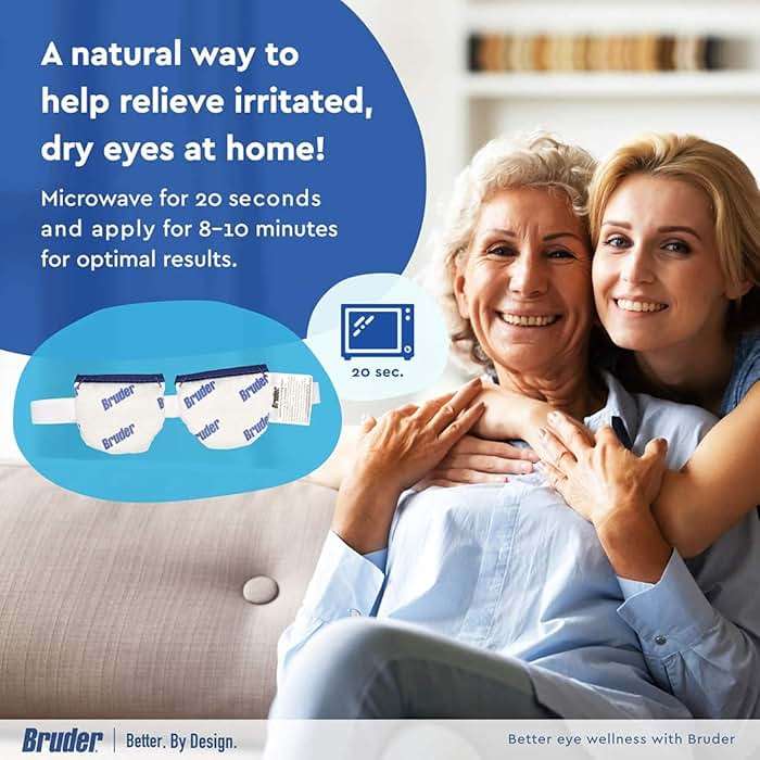 Bruder Moist Heat Eye Compress | Microwave Activated | Fast Acting and Effective Relief for Dry Eye and Other Eye Irritation - Image 6