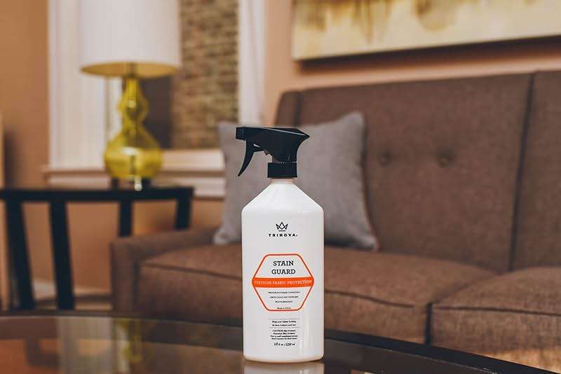 TriNova Stain Guard – Non-Aerosol Fabric Protection Spray for Upholstery, Carpet, Rugs, and More – Protect from Liquid Stains, Spills & Accidents (18oz) - Image 5