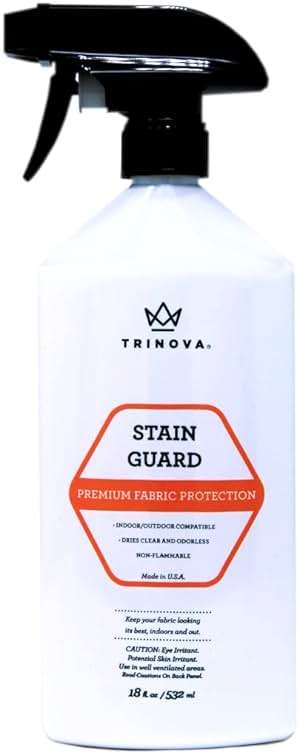 TriNova Stain Guard – Non-Aerosol Fabric Protection Spray for Upholstery, Carpet, Rugs, and More – Protect from Liquid Stains, Spills & Accidents (18oz) - Image 7