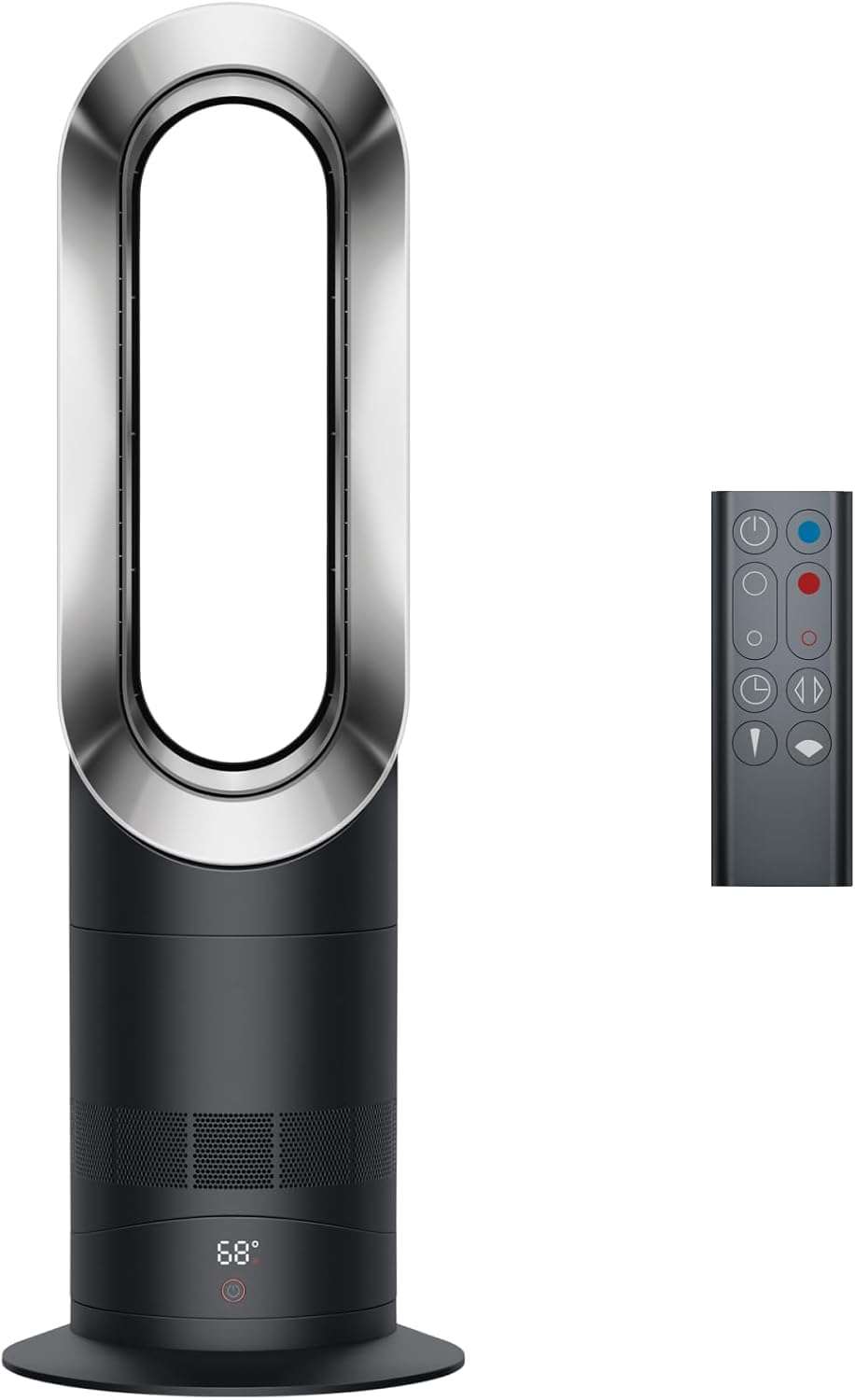 Dyson AM09 Hot + Cool Ceramic Fan Heater - Black/Iron - Image 1