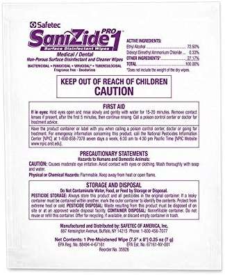 EZ-Cleans Plus Kit -Biohazard Spill Kit (Poly Bag) (24 Kits/case) - Image 2