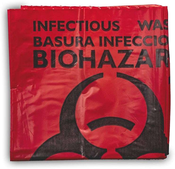 EZ-Cleans Plus Kit -Biohazard Spill Kit (Poly Bag) (24 Kits/case) - Image 6