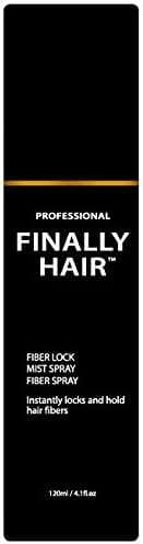 Finally Hair Hair Building Fiber STRONG Fiber Lock Hair Spray 3 Pack (can be used with competitors fibers like Toppik, Xfusion, Strand, Cuuva, Efficient, Fibrex, Bosley) - Image 2