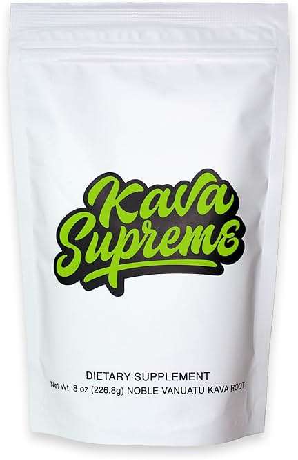 Kavafied KAVA Supreme - Noble Vanuatu Kava Root Powder (8oz) - Image 1