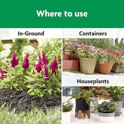 Miracle-Gro Shake 'N Feed All Purpose Plant Food - Outdoor and Indoor Plant Food for In-Ground and Containers, Feeds for up to 3 Months, 4.5 lbs. - Image 6