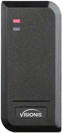 Visionis VIS-3100 Access Control Black RFID Weatherproof IP66 Proximity Card Reader 125KHz Compatible with Wiegand 26 Bit for Door Entry System - Image 1
