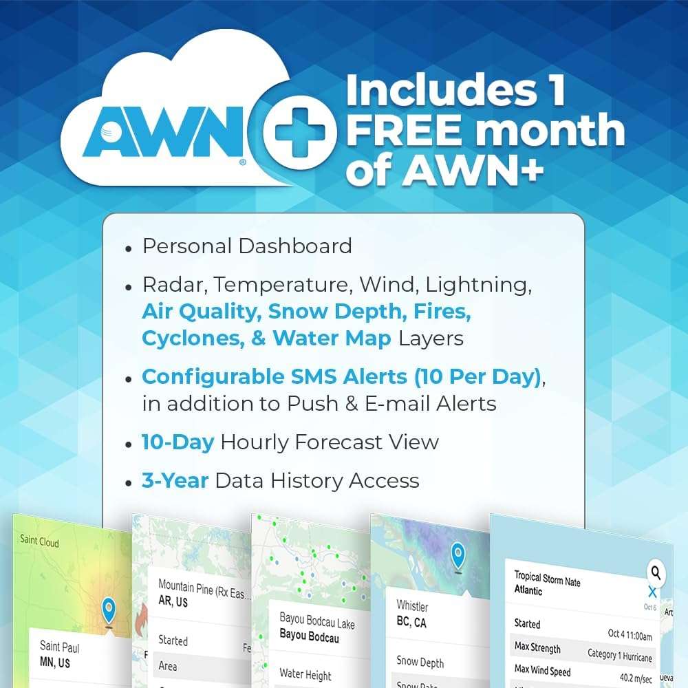 Ambient Weather WS-2902 WiFi Smart Weather Station - Image 8
