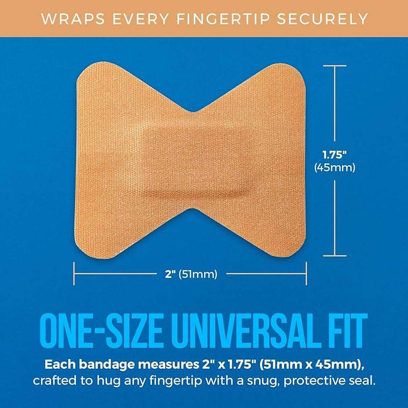 Flexible Fabric Bandages - Flex Fabric Adhesive Bandages Finger-Tip Care and to Protect Wounds from Infection - (100 Count Box) - Image 4