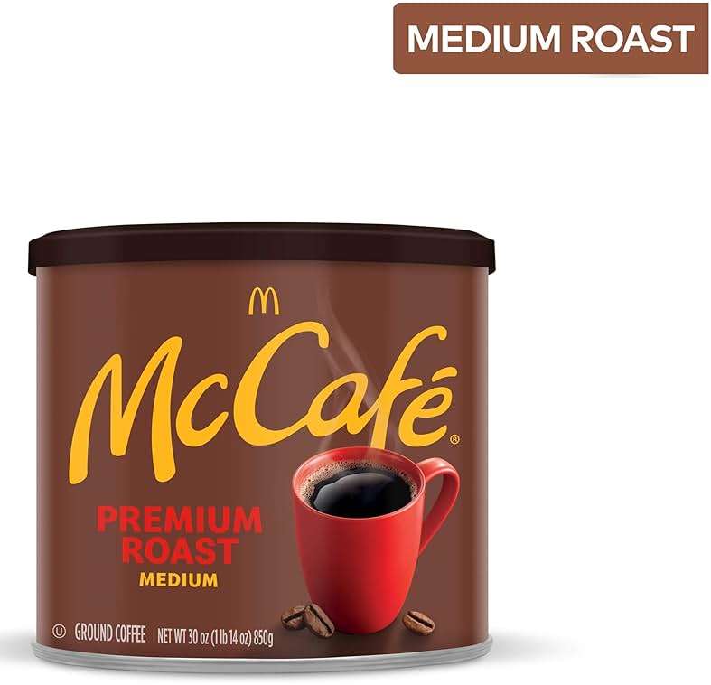 McCafe Premium Roast, Medium Roast Ground Coffee, 30 oz Canister - Image 6
