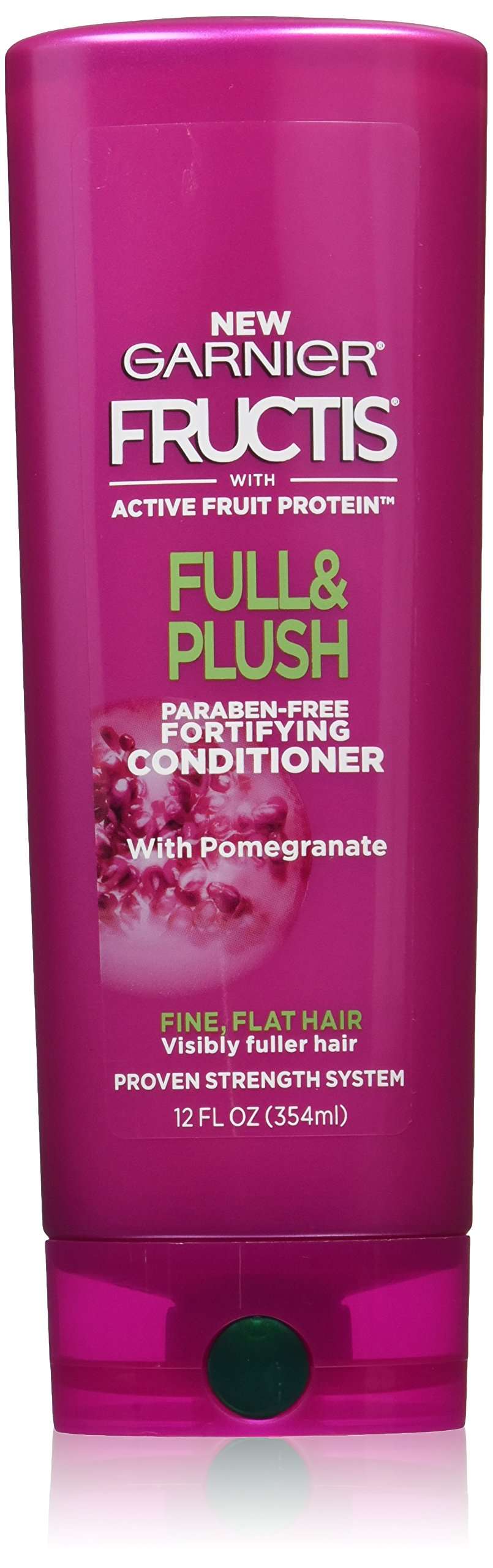 Garnier Hair Care Fructis Full and Plush Conditioner, 12 Fluid Ounce - Image 1