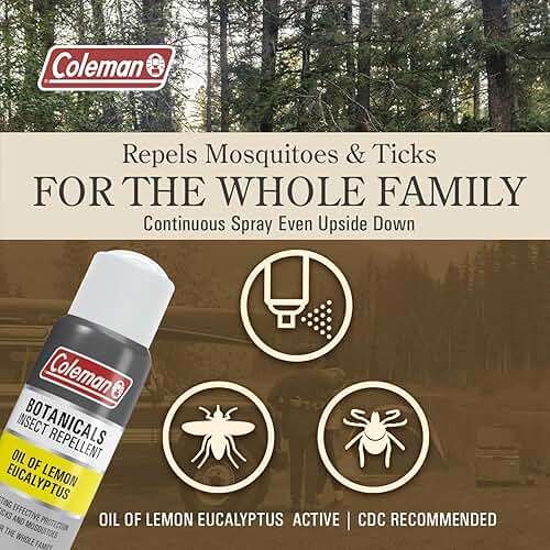 Coleman Naturally Based DEET Free Lemon Eucalyptus Insect Repellent Spray - 4 oz - Image 2