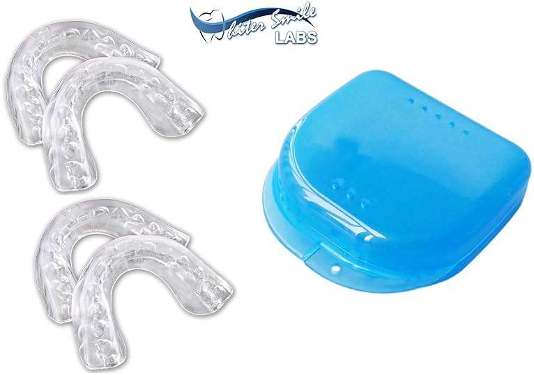 Whiter Smile Labs Teeth Whitening Trays - BPA Free - Thin Moldable Mouth Trays Form Perfectly to Each Tooth (4 Trays) - Image 5
