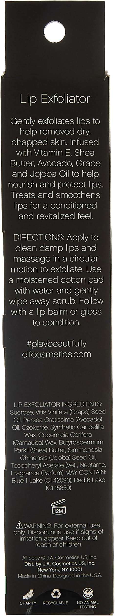 e.l.f. Lip Exfoliator Conditioning Formula, Mint Maniac, 0.11 Ounce (Pack of 1) - Image 3