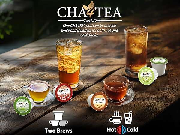 Cha4TEA 36-Count Earl Grey Tea Pods Compatible with Keurig K-Cup, Bold Black Tea with Bergamot Flavor - Image 4