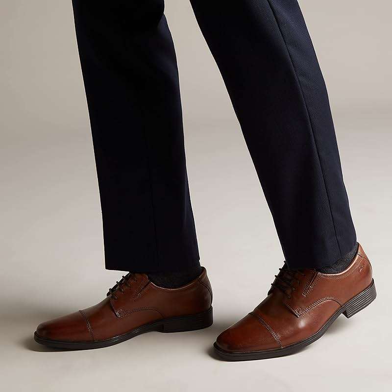 Clarks Men's Tilden Cap Oxford Shoe - Image 6