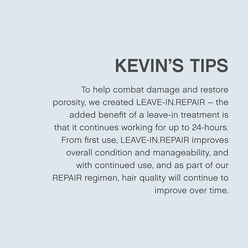KEVIN.MURPHY LEAVE-IN.REPAIR - Keratin Hair Treatment - For All Hair Types - Damaged Hair Repair - Heat Protectant for Hair - Cruelty Free Hair Care - 200 mL / 6.7 fl oz - Image 6
