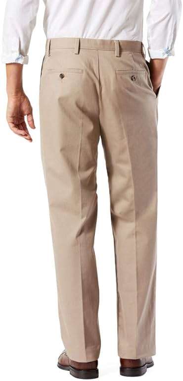 Dockers Men's Classic Fit Easy Khaki Pants - Pleated (Standard and Big & Tall) - Image 3