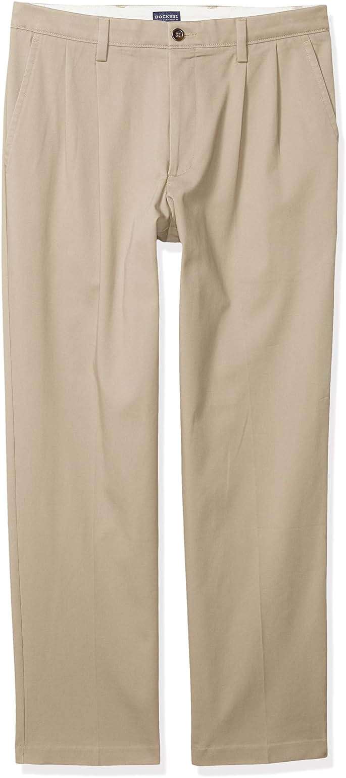 Dockers Men's Classic Fit Easy Khaki Pants - Pleated (Standard and Big & Tall) - Image 6