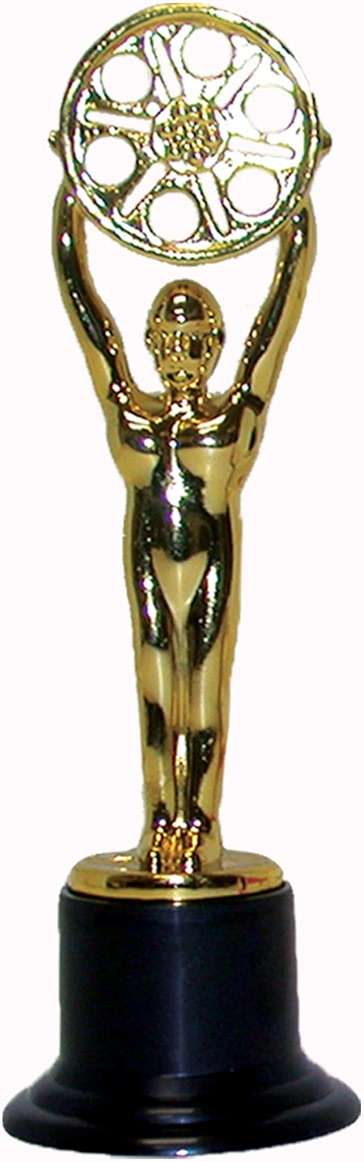 Windy City Novelties Hollywood Directors Party Kit Includes Directors Megaphone + Clapboard + Award Trophy - Image 2