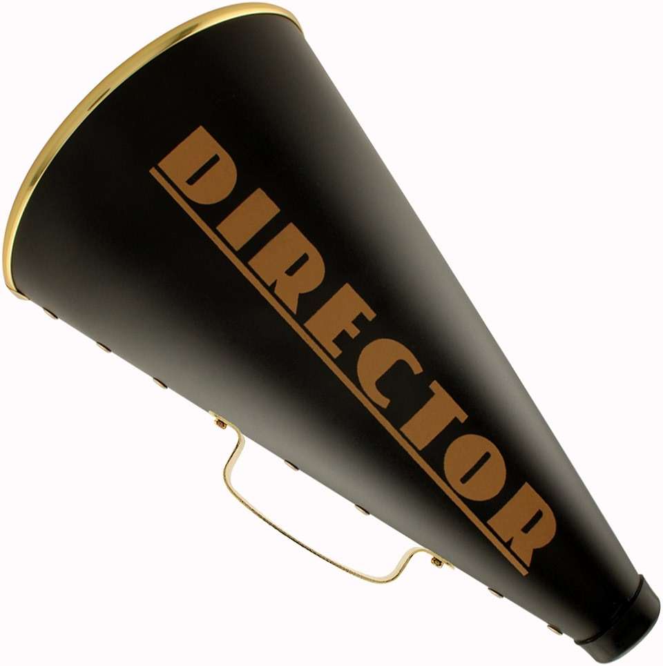 Windy City Novelties Hollywood Directors Party Kit Includes Directors Megaphone + Clapboard + Award Trophy - Image 3