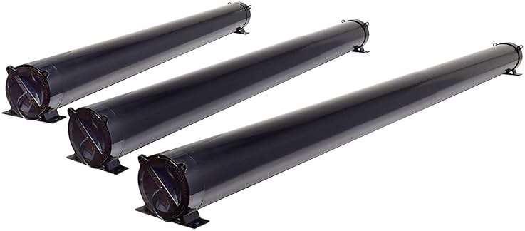 Valterra A04-5094BK RV Adjustable EZ Hose Carrier with Lockable Door Cap, Black - Image 5