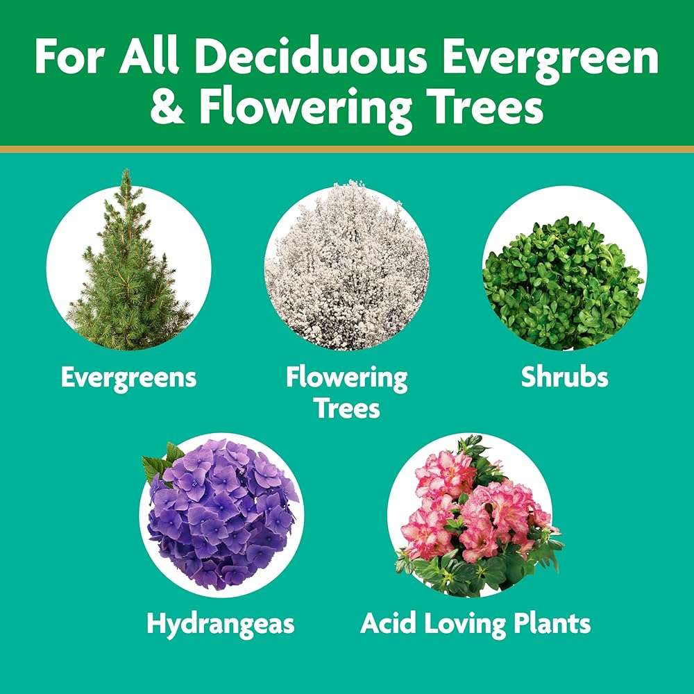 Miracle-Gro Shake 'N Feed Flowering Trees and Shrubs Plant Food, For In-Ground and Container Plants, Acid-Loving Flowering Plants, 8 lbs. - Image 6