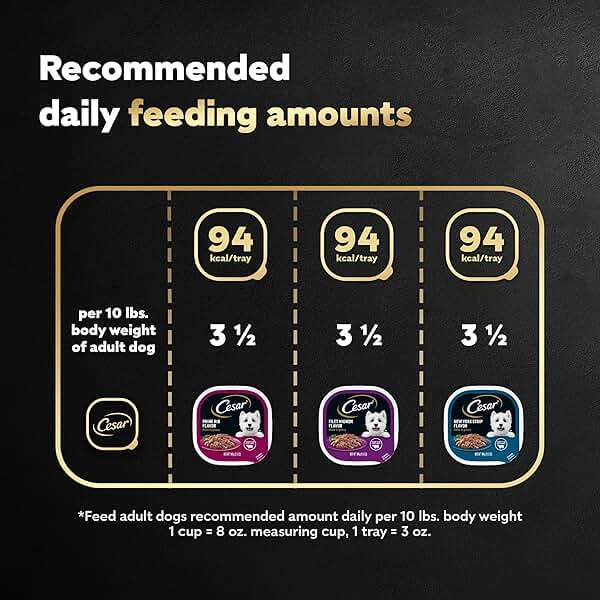 Cesar Filets in Gravy Adult Wet Dog Food Variety Pack, Filet Mignon, New York Strip and Prime Rib Flavors, 3.5 oz. Easy Peel Trays, Variety Pack of 24 - Image 5