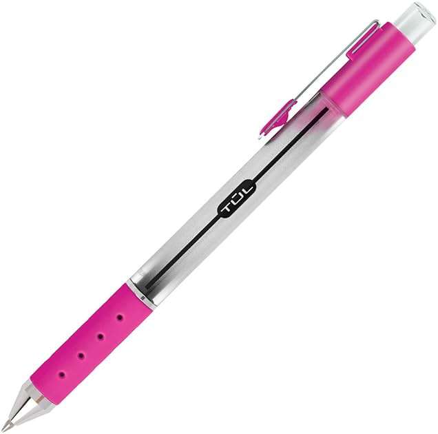 WHJJK TUL Retractable Gel Pens, Bullet Point, 0.7 mm, Gray Barrel, Assorted Standard and Bright Ink Colors, Pack of 14, SG_B01NBW93N6_US - Image 4