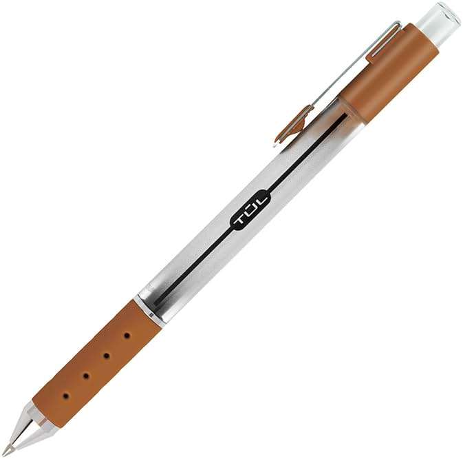 WHJJK TUL Retractable Gel Pens, Bullet Point, 0.7 mm, Gray Barrel, Assorted Standard and Bright Ink Colors, Pack of 14, SG_B01NBW93N6_US - Image 5