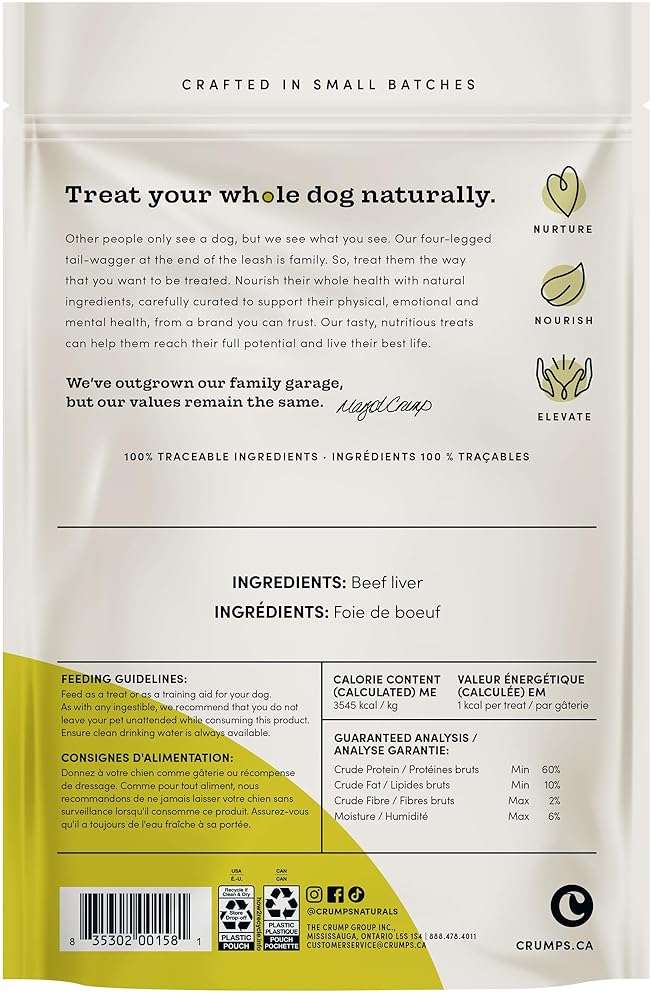 Freeze-Dried Beef Liver Mini Trainers 1.8 oz - Image 2