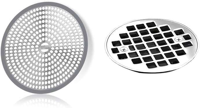 LEKEYE Shower Drain Hair Catcher/Strainer/Stainless Steel and Silicone - Image 3