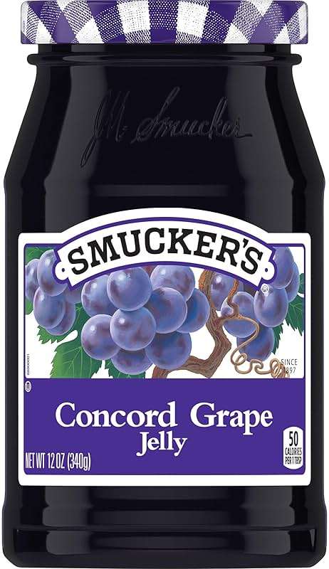 Smucker's Concord Grape Jelly, 12 Ounces - Image 1
