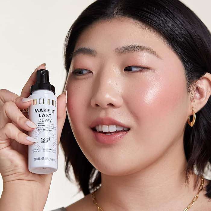Milani Setting Spray + Primer, Make It Last Dewy - Dewy Finish Moisturizing Formula for Glow on the Go, Setting Spray for Makeup and Face Primer, Prime + Set + Hydrate, 2.03 Fl. Oz - Image 4
