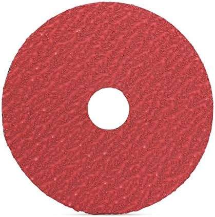 BHA Ceramic Resin Fiber Sanding and Grinding Discs, 4.5” x 7/8”, 36 Grit - 25 Pack - Image 3