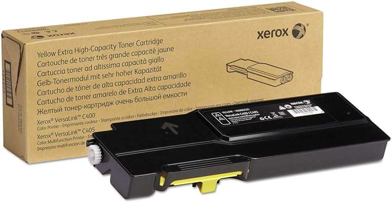 Xerox VersaLink C400/C405 Yellow Extra High Capacity Toner Cartridge (8,000 Pages) - 106R03525 - Image 1