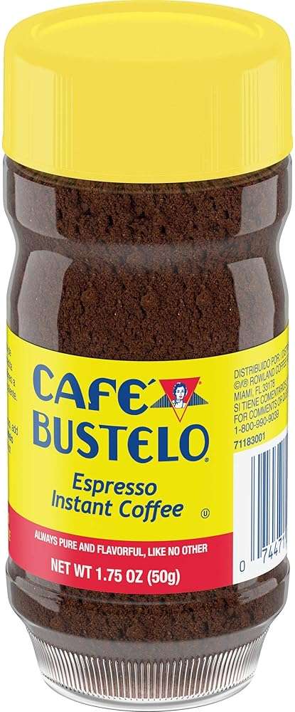 Café Bustelo Espresso Style Dark Roast Instant Coffee, 1.75 Ounces - Image 3