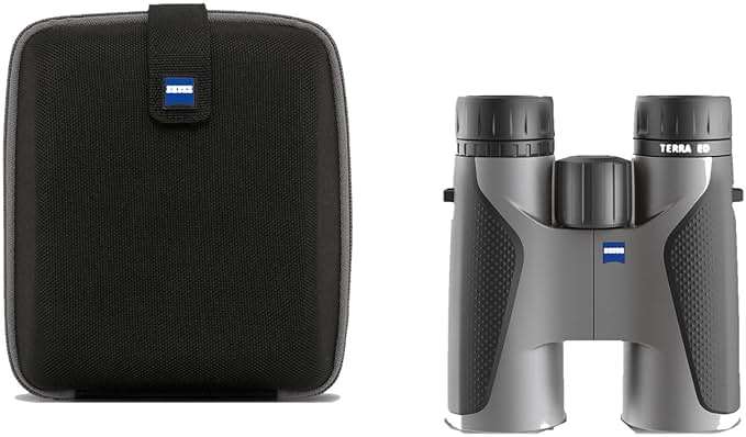 ZEISS Terra ED Binoculars 10x42 Waterproof, and Fast Focusing with Coated Glass for Optimal Clarity in All Weather Conditions for Bird Watching, Hunting, Sightseeing, Grey - Image 3
