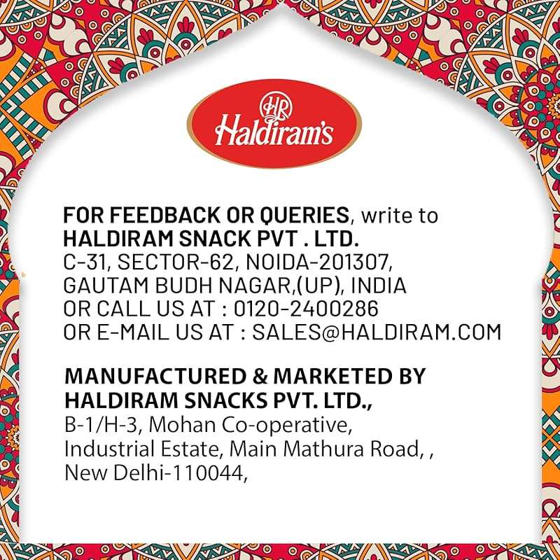 Haldirams Haldiram's Bhujia - 1 Kg,, 2lb () - Image 8